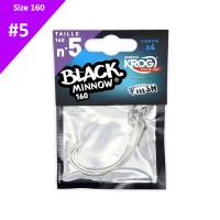 Fiiish Αγκίστρια Black Minnow Krog