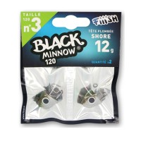 Fiiish Μολυβοκεφαλές Black Minnow No3 120mm