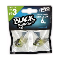 Fiiish Μολυβοκεφαλές Black Minnow No3 120mm