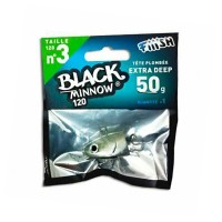 Fiiish Μολυβοκεφαλές Black Minnow No3 120mm