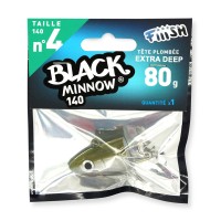 Fiiish Μολυβοκεφαλές Black Minnow No4 140mm