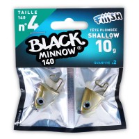Fiiish Μολυβοκεφαλές Black Minnow No4 140mm
