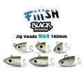 Fiiish Μολυβοκεφαλές Black Minnow No4 140mm