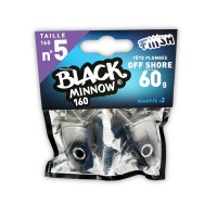Fiiish Μολυβοκεφαλές Black Minnow No5 160mm