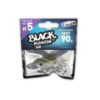 Fiiish Μολυβοκεφαλές Black Minnow No5 160mm