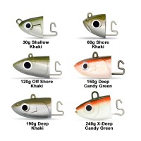 Fiiish Μολυβοκεφαλές Black Minnow No6 200mm