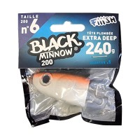 Fiiish Μολυβοκεφαλές Black Minnow No6 200mm