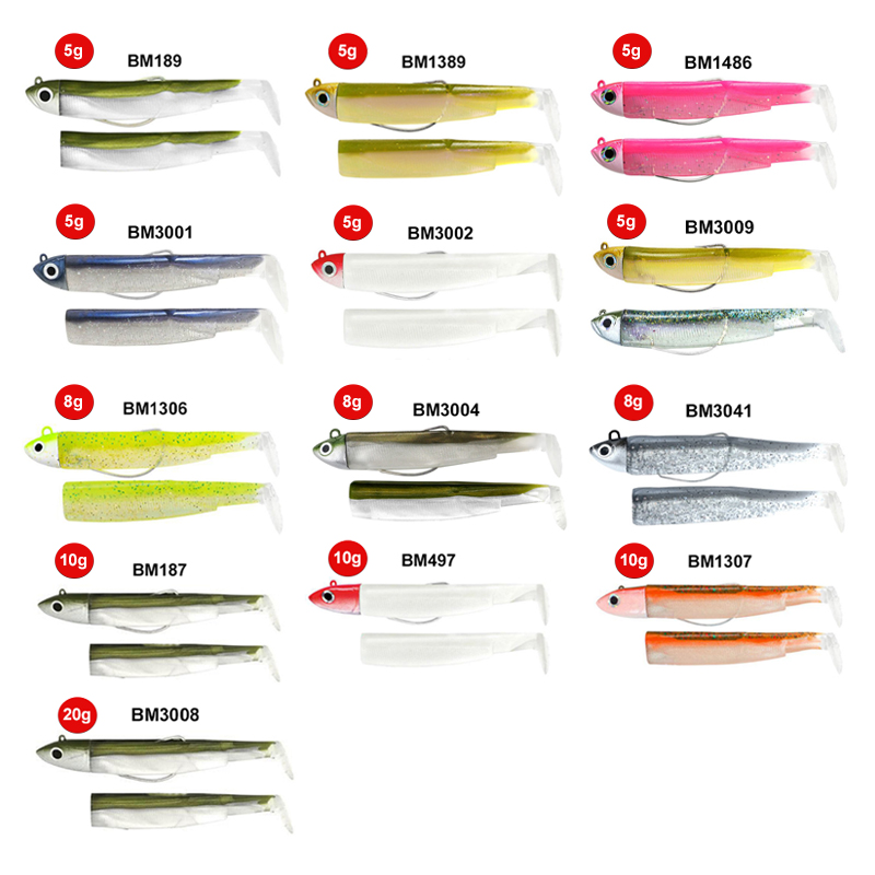 Fiiish Black Minnow Combo No2 90mm