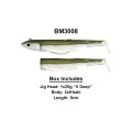 Fiiish Σιλικονούχα Black Minnow Combo No2 90mm