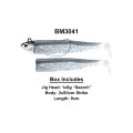 Fiiish Σιλικονούχα Black Minnow Combo No2 90mm