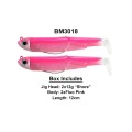 Fiiish Σιλικονούχα Black Minnow Combo No3 120mm