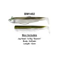 Fiiish Σιλικονούχα Black Minnow Combo No3 120mm