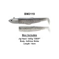 Fiiish Σιλικονούχα Black Minnow Combo No4 140mm