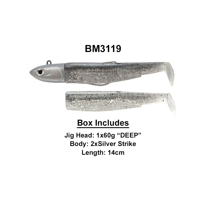 Fiiish Black Minnow Combo No4 140mm