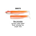 Fiiish Σιλικονούχα Black Minnow Combo No4 140mm