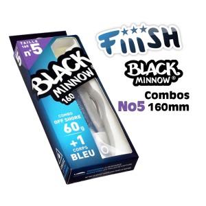 Fiiish Black Minnow Combo No5 160mm