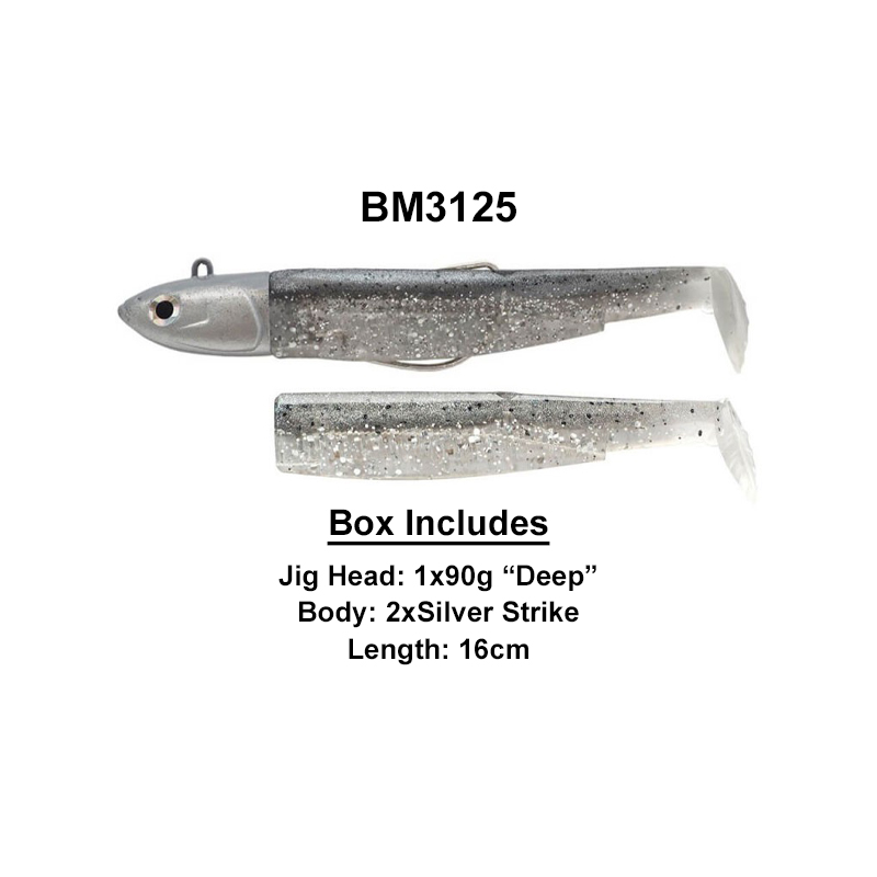 Fiiish Black Minnow Combo No5 160mm