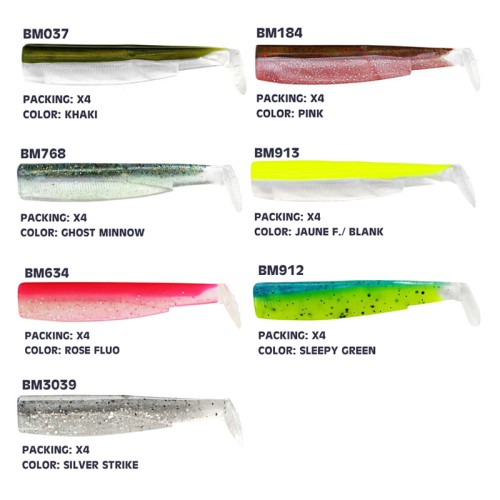 Fiiish Black Minnow Bodies No1 70mm