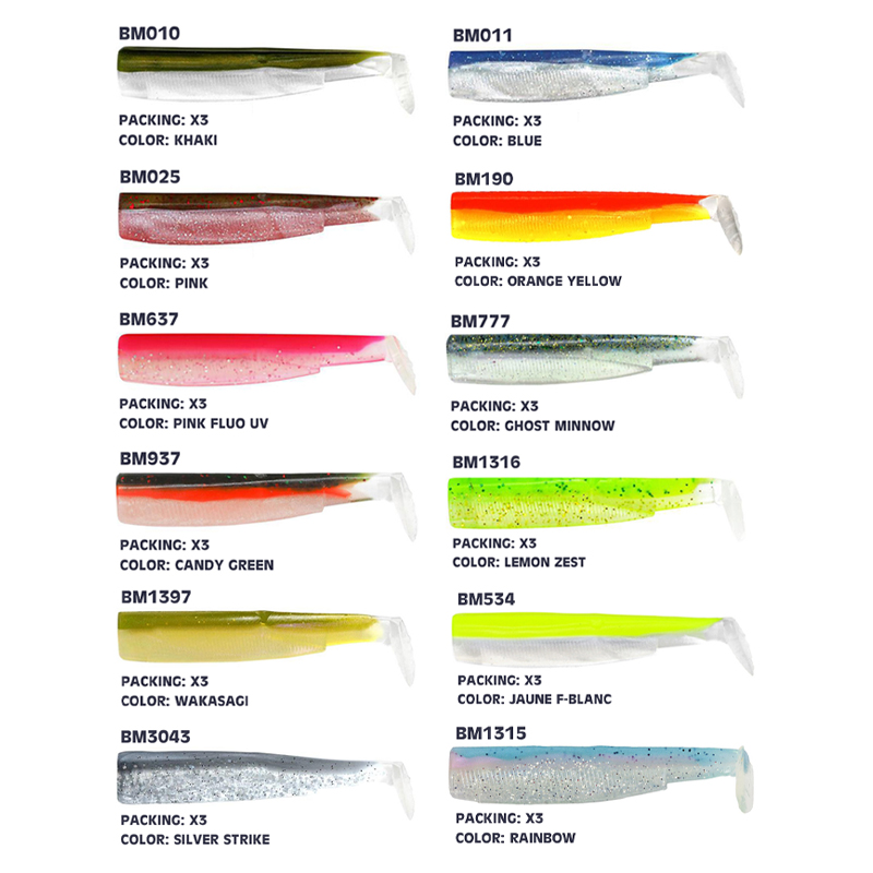 Fiiish Black Minnow Bodies No2 90mm