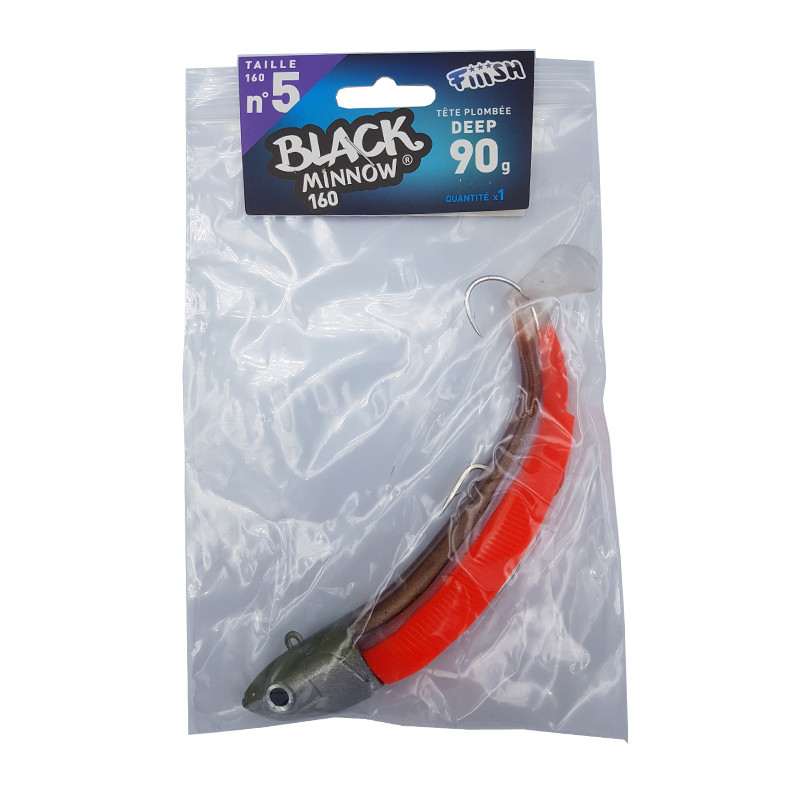 Fiiish Black Minnow No5 120g Pre-Rigged