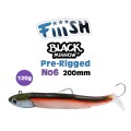 Fiiish Black Minnow No6 120g Pre-Rigged