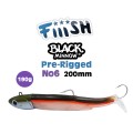 Fiiish Black Minnow No6 190g Pre-Rigged