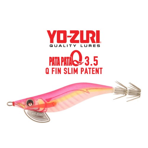 Yo-Zuri PataPata Q Fin Slim Patent #3.5