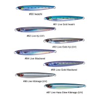 Major Craft Jigpara Micro Slim Livebait Colors 7g