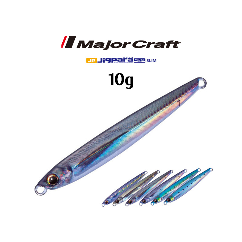 Major Craft Jigpara Micro Slim Livebait Colors 10g