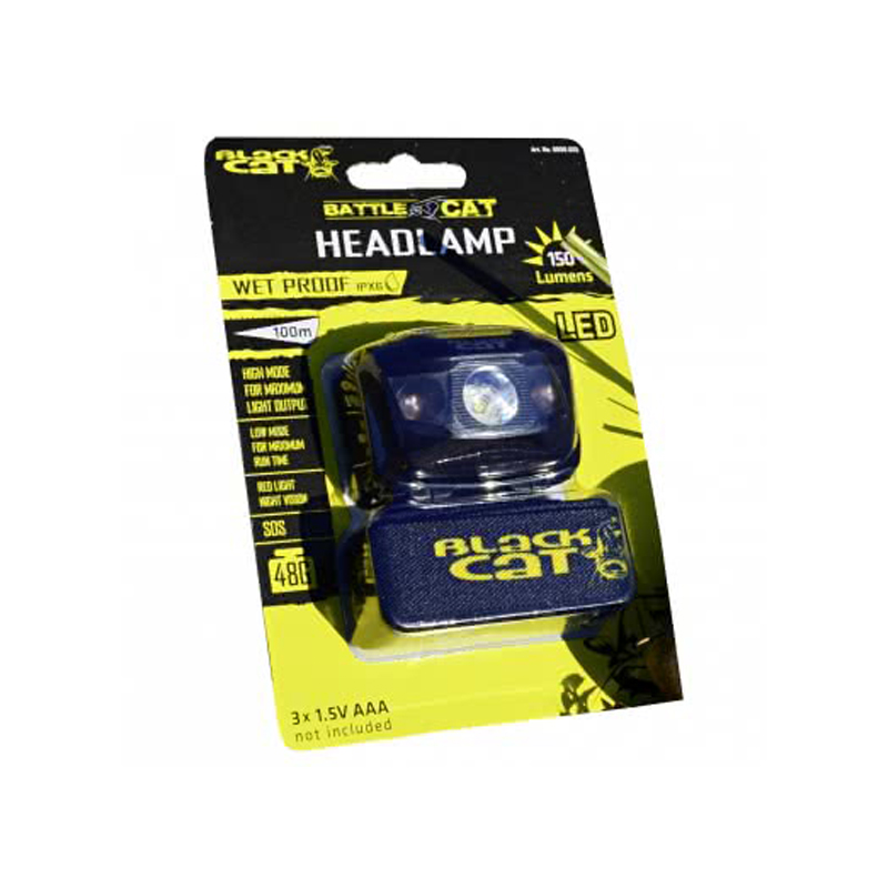 Black Cat Headlamp