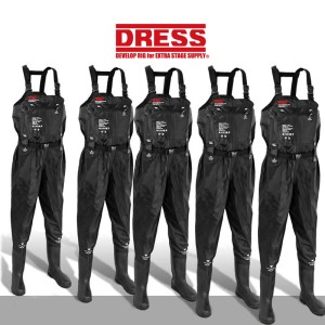 Dress Chest High Wader Airborne Black