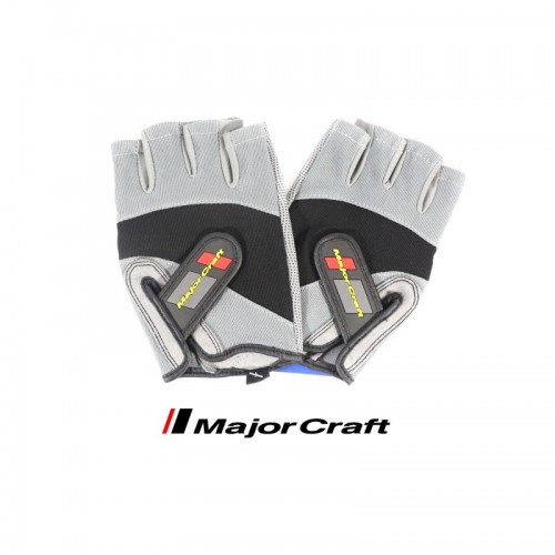 Major Craft Fishing Gloves MCFG-5 Grey/Black