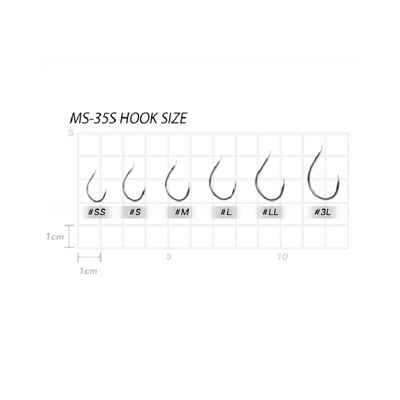 Vanfook Tai Rubber Hook MS-35S 