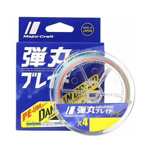 Major Craft Dangan Braid X4 Multicolor