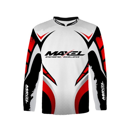 Maxel RiskyPlayer Long Sleeve T-shirt White