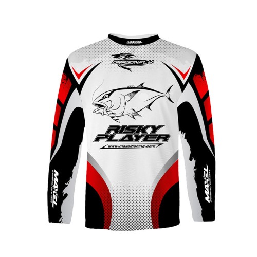 Maxel RiskyPlayer Long Sleeve T-shirt White