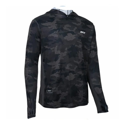 BKK Hooded Long Sleeve Performance Shirt - Brand Values Camo