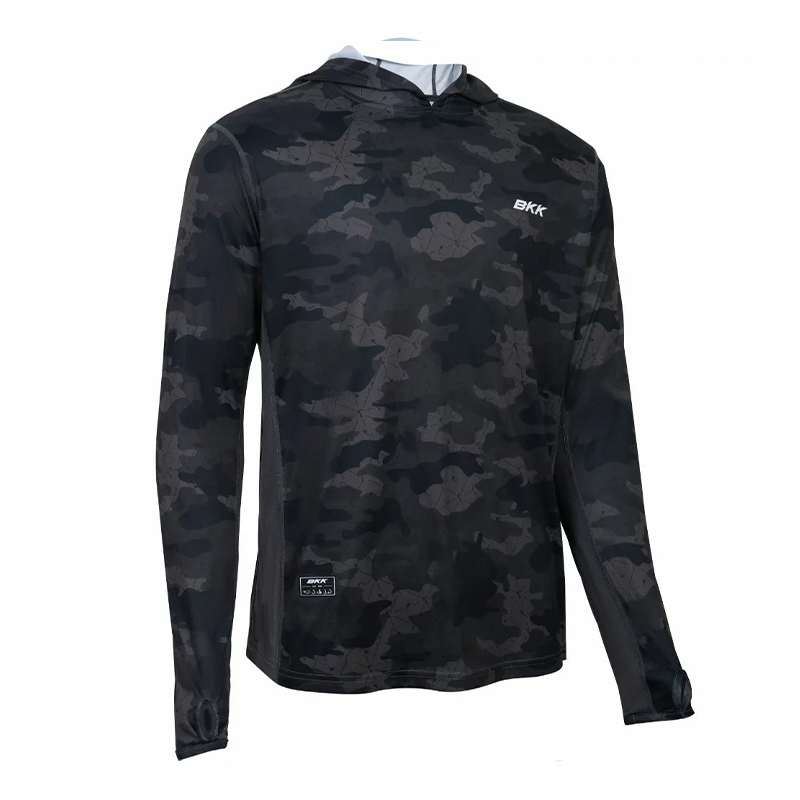 BKK Hooded Long Sleeve Performance Shirt - Brand Values Camo BKK Hooded Long Sleeve Performance Shirt - Brand Values Camo