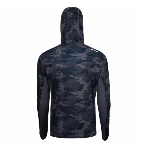 BKK Hooded Long Sleeve Performance Shirt - Brand Values Camo