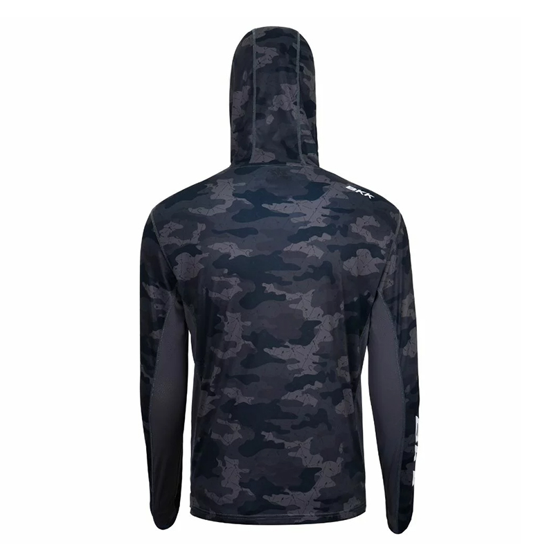BKK Hooded Long Sleeve Performance Shirt - Brand Values Camo BKK Hooded Long Sleeve Performance Shirt - Brand Values Camo