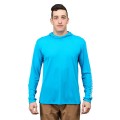 Grundens Tough Sun Hoodie Azure