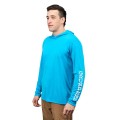 Grundens Tough Sun Hoodie Azure