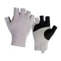BKK Flamingo Half-Finger Gloves Light Grey BKK Flamingo Half-Finger Gloves Light Grey