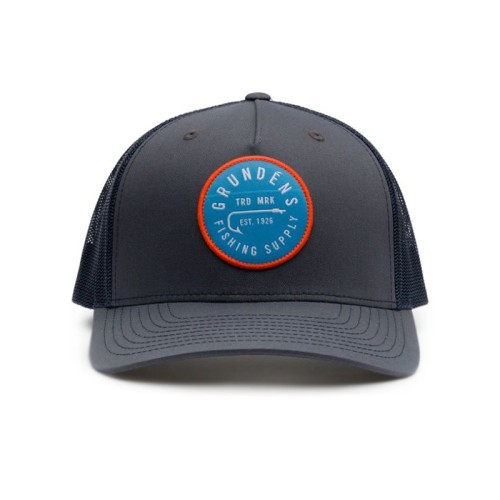 Grundens Hook Trucker Hat Ombre Blue/Navy