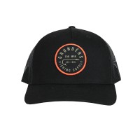 Grundens Hook Trucker Hat Solid Black