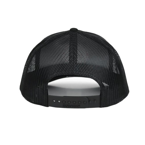 Grundens Hook Trucker Hat Solid Black