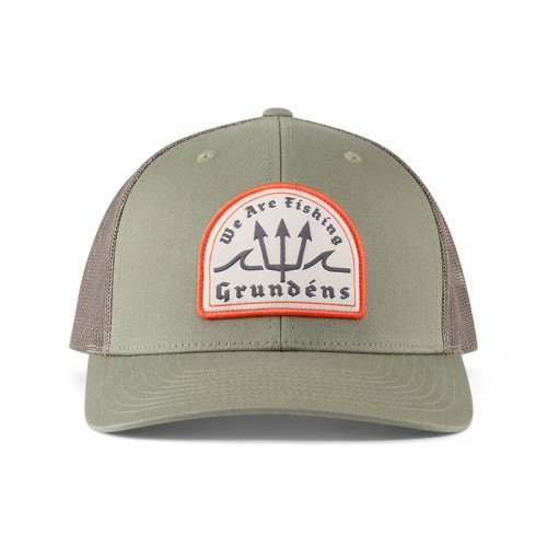 Grundens Poseidon Trucker Hat Loden