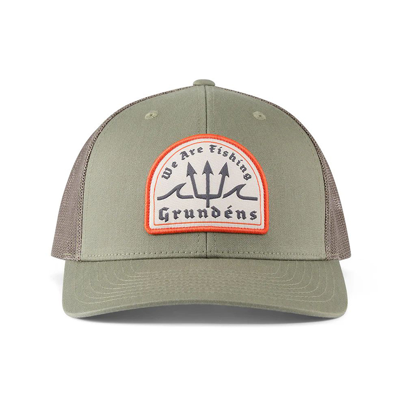Grundens Poseidon Trucker Hat Loden Grundens Poseidon Trucker Hat Loden