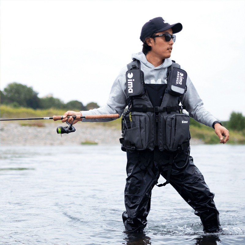 Ima Fishing Vest X-OIII Black Ima Fishing Vest X-OIII Black