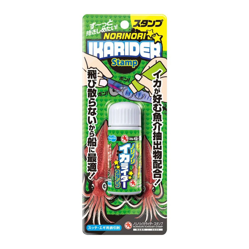 Marukyu Norinori Ika Rider Stamp